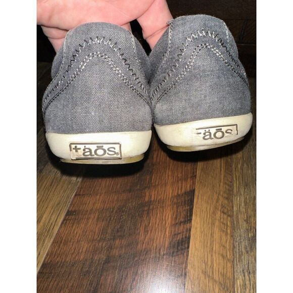 Taos Women's Star Charcoal Wash Canvas Fashion Sneakers STA-12844โ Size 8 - Picture 10 of 14